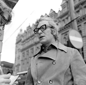 Actor Michael Caine on Westgate Road, Newcastle on 27th July 1970 Actor Michael Caine on Westgate Road, Newcastle on 27th July 1970
