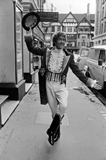 Actor Michael Crawford in character for the musical hit Barnum. 22nd May 1981 Actor Michael Crawford in character for the musical hit Barnum. 22nd May 1981