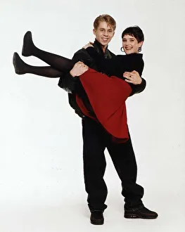 Actor Nick Cochrane and his new girlfriend Judy Brook in Coronation Street Actor Nick Cochrane and his new girlfriend Judy Brook in Coronation Street