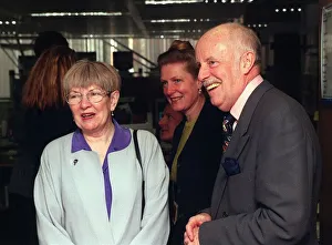 Actor Richard Wilson with Margaret Prosser and Jocylin Hillman at the Labour Party Actor Richard Wilson with Margaret Prosser and Jocylin Hillman at the Labour Party