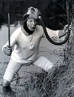 Actors Dad's Army take to the Water The cast of Dad's Army Actors Dad's Army take to the Water The cast of Dad's Army