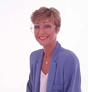 Actress Anne Kirkbride January 1999 who plays the character Deirdre Rachid in Actress Anne Kirkbride January 1999 who plays the character Deirdre Rachid in