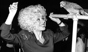 Actress Barbara Windsor was judging a bird talking contest at the NEC, Birmingham Actress Barbara Windsor was judging a bird talking contest at the NEC, Birmingham