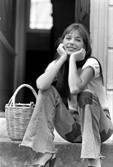 Actress: Jane Birkin. August 1974 S74-5031-001 Actress: Jane Birkin. August 1974 S74-5031-001