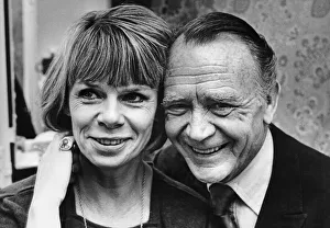 Actress Jill Bennett pictured with co-star John Mills at the Theatre Royal in Newcastle Actress Jill Bennett pictured with co-star John Mills at the Theatre Royal in Newcastle