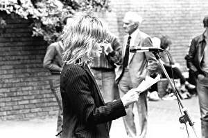 Actress Julie Christie attends a Stop the War Games Rally at Eldon Square in Newcastle 13 Actress Julie Christie attends a Stop the War Games Rally at Eldon Square in Newcastle 13