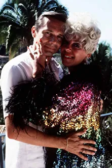 Actress Julie Goodyear with her husband Richard Skrob enjoying an exotic first wedding Actress Julie Goodyear with her husband Richard Skrob enjoying an exotic first wedding