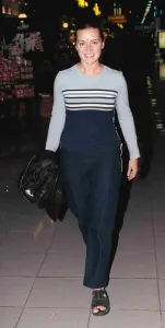 Actress Kate Winslet leaving Heathrow June 1998 for Australia where she is take Actress Kate Winslet leaving Heathrow June 1998 for Australia where she is take