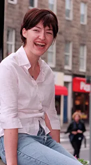 Actress Kelly MacDonald at the Edinburgh Film Festival 1998 Actress Kelly MacDonald at the Edinburgh Film Festival 1998