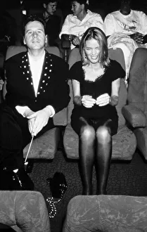 Actress Patsy kensit with husband jim Kerr at the cinema Actress Patsy kensit with husband jim Kerr at the cinema