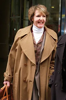 Actress Penelope Keith February 1999 in London today after Rosemary Stevens Actress Penelope Keith February 1999 in London today after Rosemary Stevens