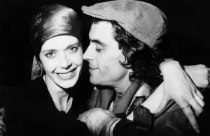 Actress Sylvia Kristel with boyfriend Ian McShane 1978 Actress Sylvia Kristel with boyfriend Ian McShane 1978