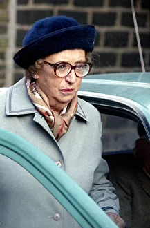 Actress Thora Hird who plays Edie Pegden in the BBC situation comedy series Last of Actress Thora Hird who plays Edie Pegden in the BBC situation comedy series Last of