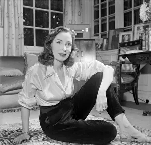 Actress Valerie Hobson. September 1952 C4611 Actress Valerie Hobson. September 1952 C4611
