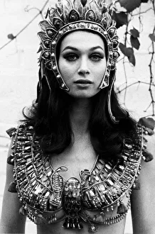 Actress Valerie Leon in a scene from the Hammer Horror film Blood From the Mummy' Actress Valerie Leon in a scene from the Hammer Horror film Blood From the Mummy'