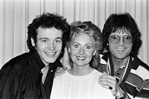 Images Dated 22nd November 1981: Adam Ant, Lulu and Cliff Richard, Royal Variety rehearsals. 22nd November 1981