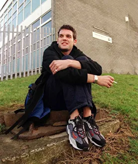 Adam Sinclairactor January 1999 at his old school Claremont High East Kilbride Adam Sinclairactor January 1999 at his old school Claremont High East Kilbride