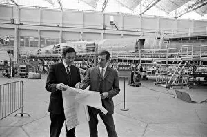 Images Dated 10th May 1972: Adrian Pollicutt, who works for Concorde commutes from Filton, England to Toulouse