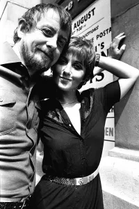 Adrienne Posta and Derek Fowlds at the Theatre Royal, Newcastle where they are appearing Adrienne Posta and Derek Fowlds at the Theatre Royal, Newcastle where they are appearing