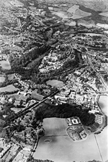 An Aerial photograph of Durham, County Durham, North East England An Aerial photograph of Durham, County Durham, North East England