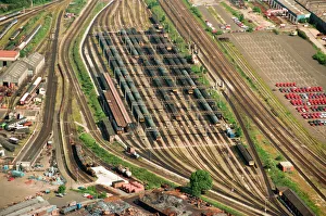 Aerial views of Birmingham's railways, taken from the BRMB Flying Eye. 15th June 1994 Aerial views of Birmingham's railways, taken from the BRMB Flying Eye. 15th June 1994