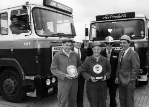 Air Products. A group of proud Cleveland truckers must be walking on air this week after Air Products. A group of proud Cleveland truckers must be walking on air this week after