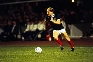 Alan Brazil in action for Scotland March 1982 Alan Brazil in action for Scotland March 1982