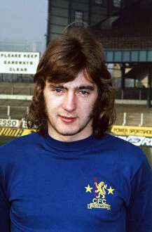 Images Dated 25th February 1972: Alan Hudson - Chelsea - February 1972 msi 25 / 02 / 1972