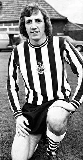 Images Dated 1st June 1974: Alan Kennedy of Newcastle United Circa 1974 Alan Kennedy
