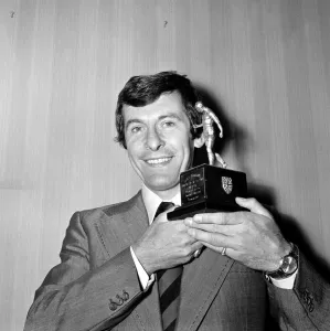 Alan Mullery Football Player of Fulham FC - May 1975 awarded with the Footballer of Alan Mullery Football Player of Fulham FC - May 1975 awarded with the Footballer of