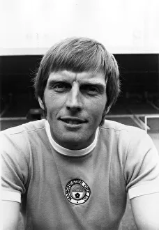 Alan Oakes Manchester City football player, Pre Season Photocall, July 1973 Alan Oakes Manchester City football player, Pre Season Photocall, July 1973