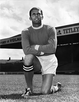 Alan Oakes Manchester City football player at Maine Road August 1969 Alan Oakes Manchester City football player at Maine Road August 1969