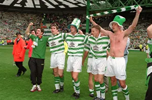 Alan Stubbs Celtic player with Morten Weighorst Harald Brattbakk and Marc Rieper 1998 Alan Stubbs Celtic player with Morten Weighorst Harald Brattbakk and Marc Rieper 1998