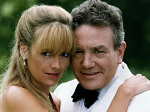 Albert Finney actor with screen lover in the production of The Green Man Albert Finney actor with screen lover in the production of The Green Man