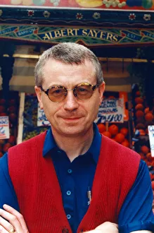 Albert Sayers of the Newcastle Barrow Traders Association. 7th August 1998 Albert Sayers of the Newcastle Barrow Traders Association. 7th August 1998