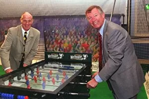 Images Dated 5th August 1998: Alex Ferguson August 1998 Manchester United Manager at Worthington Cup Launch Promotion