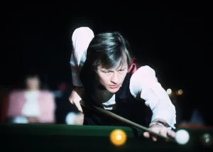 Alex Higgins 1984 Snooker Player Benson and Hedges Championship at Wembley Alex Higgins 1984 Snooker Player Benson and Hedges Championship at Wembley