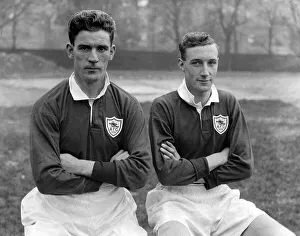 Alfred Hayes and Dave Halliday Arsenal Footballers 1930 Alfred Hayes and Dave Halliday Arsenal Footballers 1930