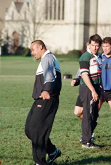 The All Blacks training at Rugby School. Pictured, Jonah Lomu. 2nd December 1997 The All Blacks training at Rugby School. Pictured, Jonah Lomu. 2nd December 1997