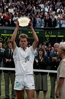 Images Dated 9th July 1989: All England Lawn Tennis Championships at Wimbledon Mens Singles Final Runner