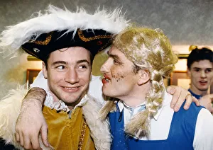 Ally McCoist and Ian Ferguson dressed up for the their Christmas party Ally McCoist and Ian Ferguson dressed up for the their Christmas party