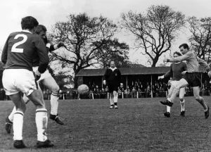 Alvechurch captain Hayden scores his side's second goal. 8th May 1966 Alvechurch captain Hayden scores his side's second goal. 8th May 1966