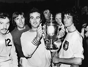 Alvechurch captain Kevin Lyne holds the West Midlands League Cup after a 3-0 victory over Alvechurch captain Kevin Lyne holds the West Midlands League Cup after a 3-0 victory over
