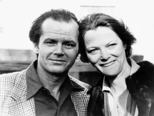 American Actor, Jack Nicholson and actress Louise Fletcher in London to promote their American Actor, Jack Nicholson and actress Louise Fletcher in London to promote their