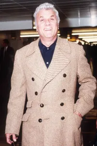 American actor Tony Curtis at Heathrow Airport November 1988 American actor Tony Curtis at Heathrow Airport November 1988