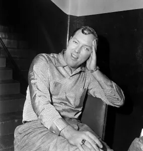 American band leader Bill Haley pictured in Manchester when he appeared with his band for American band leader Bill Haley pictured in Manchester when he appeared with his band for