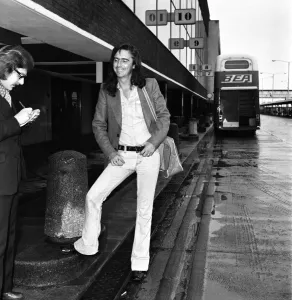 American rock singer Alice Cooper arrives in London ahead of his tour American rock singer Alice Cooper arrives in London ahead of his tour
