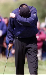 Andrew Coltart Open Golf Championship Birkdale 1998 17th July 1998 Andrew Coltart Open Golf Championship Birkdale 1998 17th July 1998