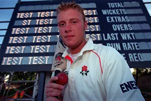 Andrew Flintoff England Cricketer 14th May 1999 Andrew Flintoff England Cricketer 14th May 1999