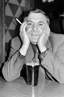 Andy Bradley enjoying his pint and a fag in the local before the chancellor puts up Andy Bradley enjoying his pint and a fag in the local before the chancellor puts up